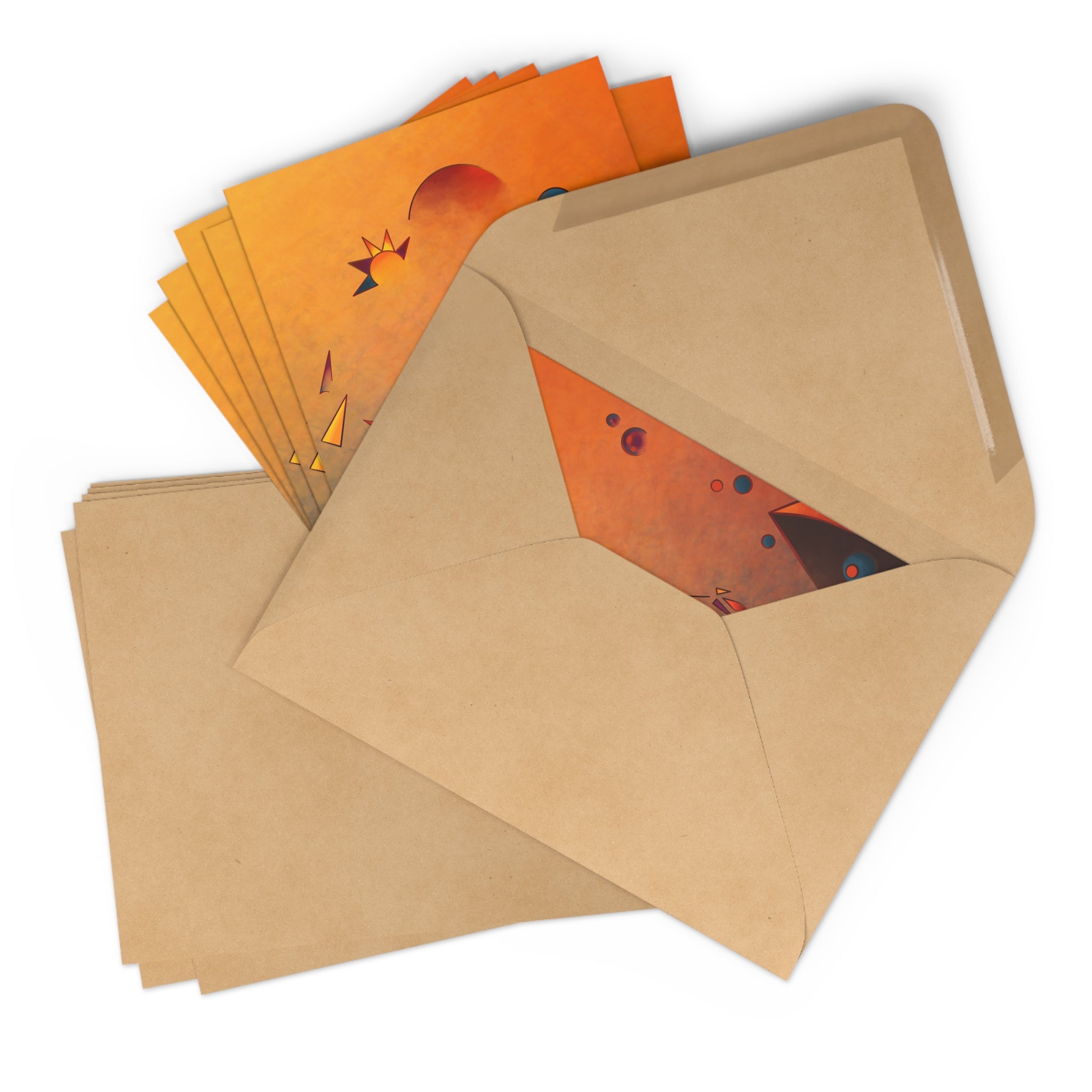 Journey of an Abstract Figure – Postcards (7 pcs)