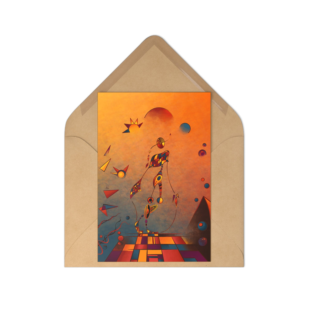Journey of an Abstract Figure – Postcards (7 pcs)