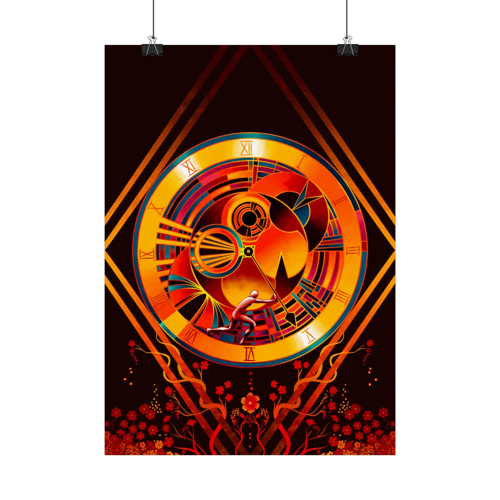 The Timekeeper's Quarter – Vertical Print