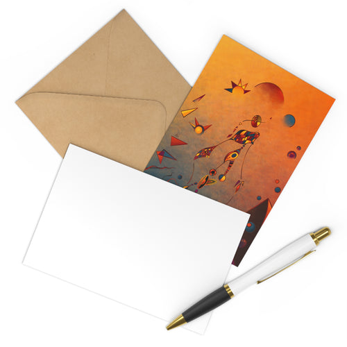 Journey of an Abstract Figure – Postcards (7 pcs)